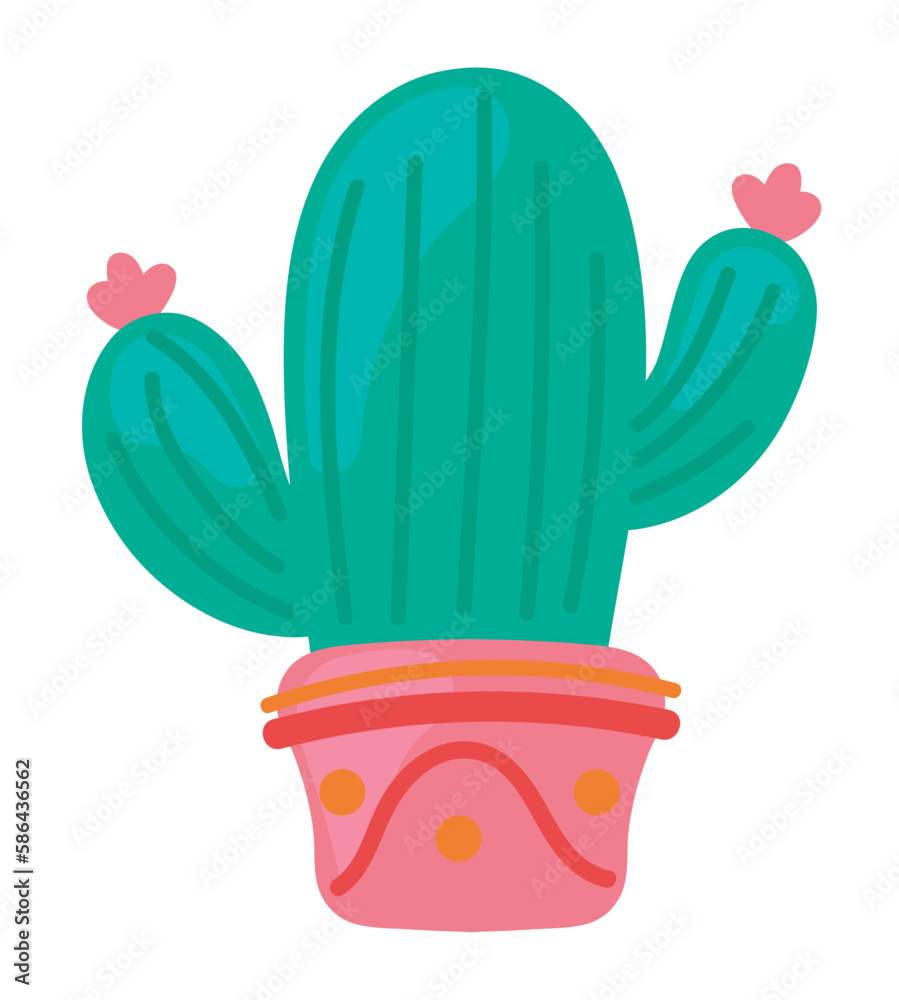 potted cactus icon