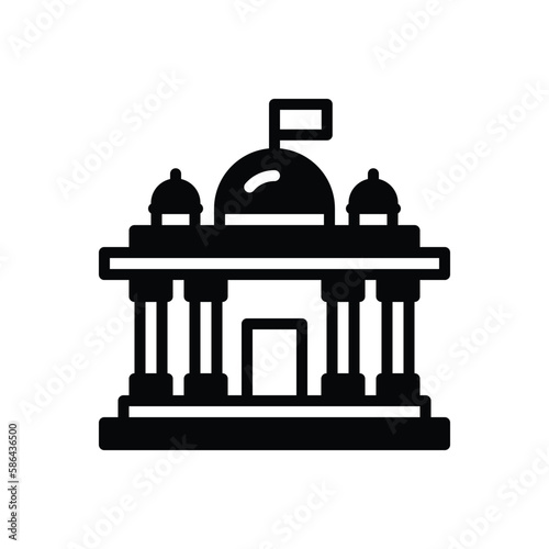Black solid icon for regime