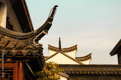 Eaves of traditional Chinese buildings