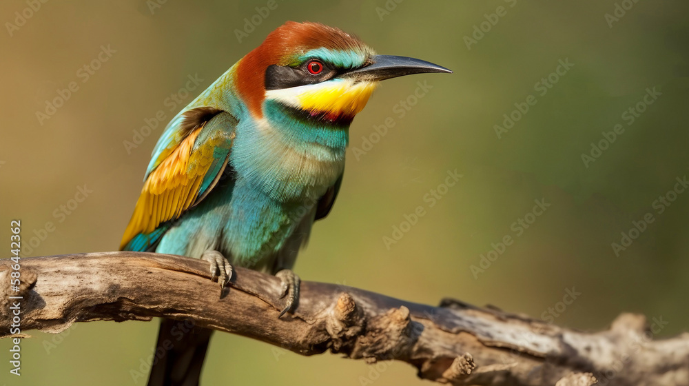 Obraz premium kingfisher on a branch