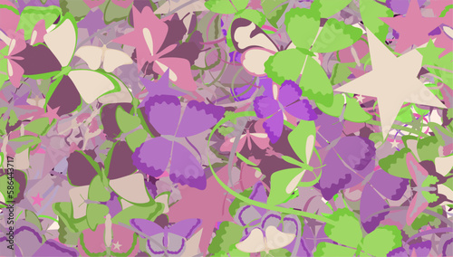 Background pattern abstract design texture. Seamless. Theme is about wavy, narrow goods, decoration, wing, design, beautiful, Monarch, irregular, woven, fly, effects, Pipevine, shapes, confetti