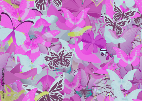Background pattern abstract design texture. Seamless. Theme is about style, spring, walking shoes, platform heels, ladies, ornate, loafers, Monarch, art, background, graphic, nature, decoration