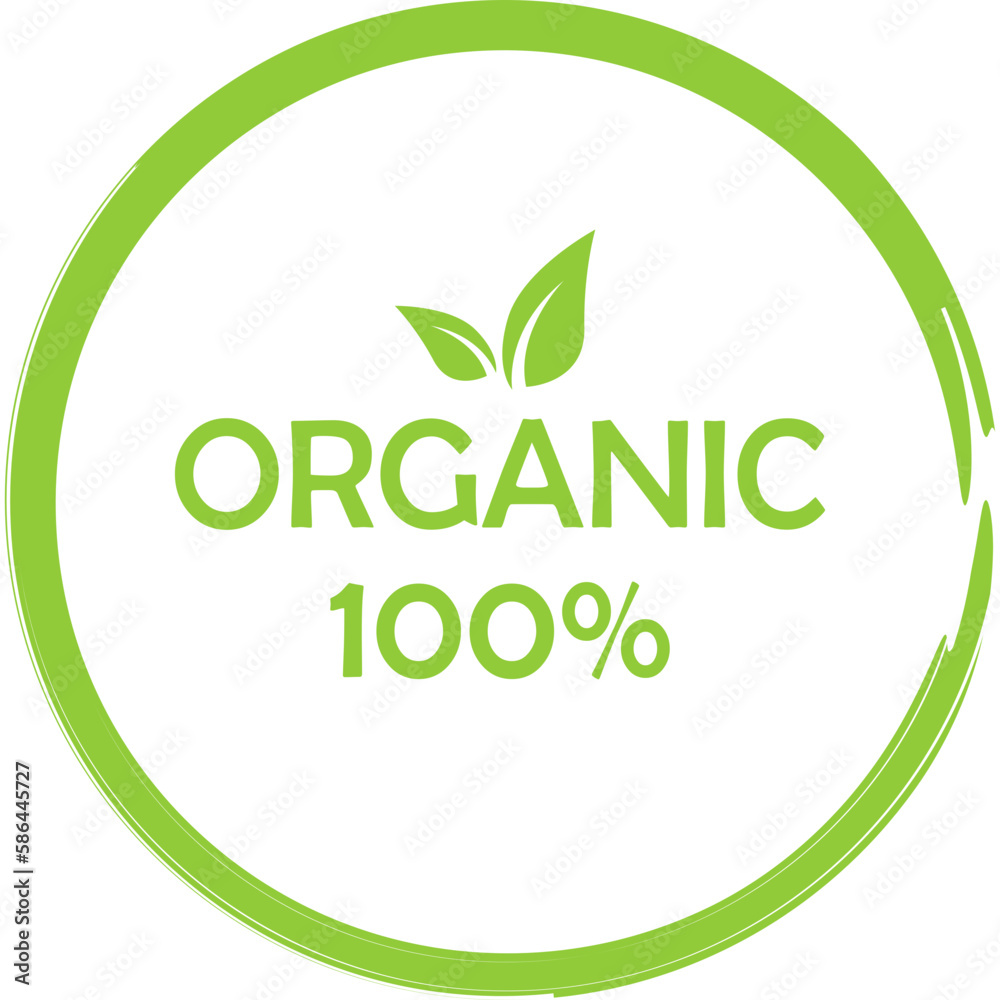 Organic Circle Lable-03 Organic Circle Lable-03