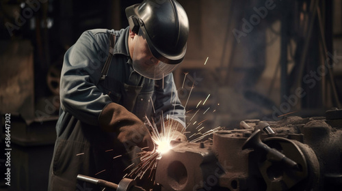 welder at work