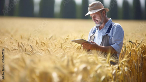 farmer in field