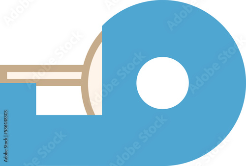 セロハンテープのシンプルなイラスト