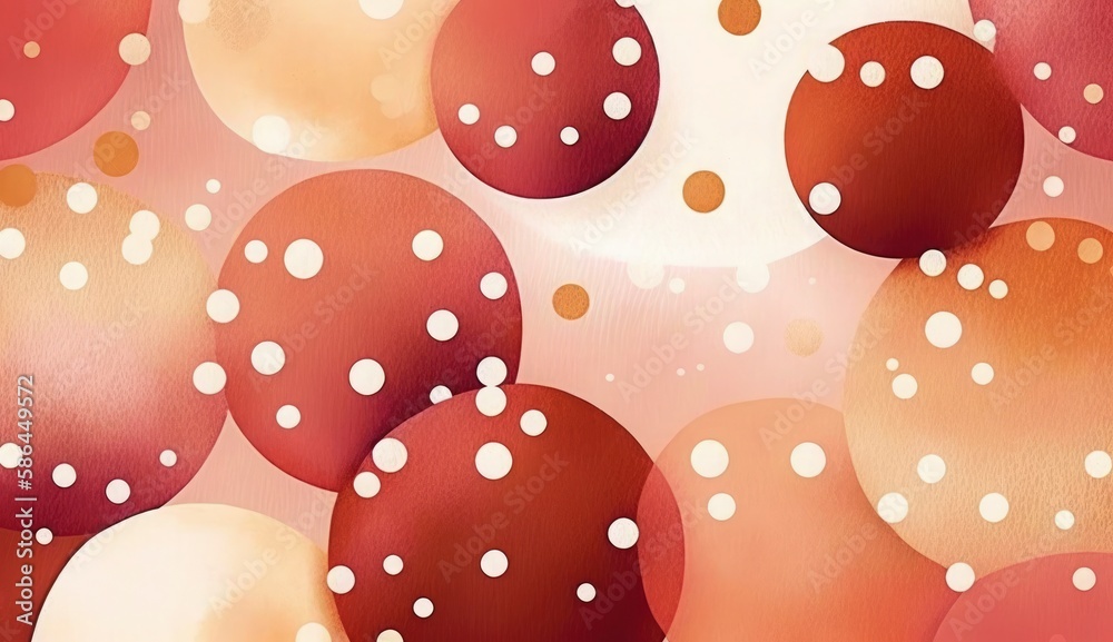 A seamless pattern featuring softly painted watercolor dots in various sizes, in a peaceful and dreamy color palette, Watercolor Dots Pattern, Abstract Art, watercolor pattern, Generate Ai A seamless pattern featuring softly painted watercolor dots in various sizes, in a peaceful and dreamy color palette, Watercolor Dots Pattern, Abstract Art, watercolor pattern, Generate Ai