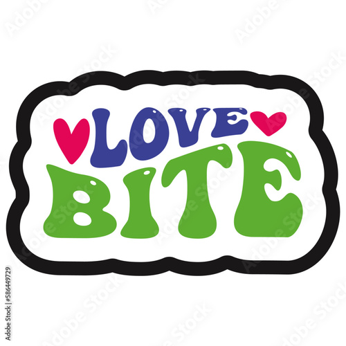 Retro Daddy little valentine T-shirt Design, Vector