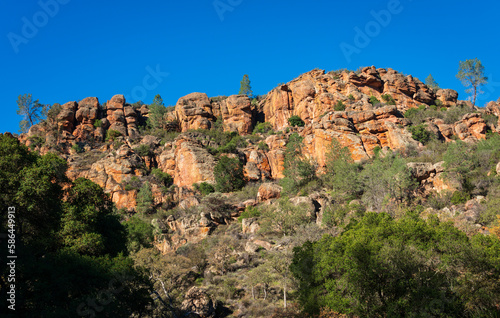 Cliff Face at Pinnacles National Park