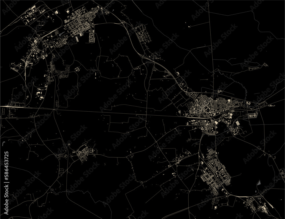 map of the city of Kohtla-Jarve, Estonia map of the city of Kohtla-Jarve, Estonia