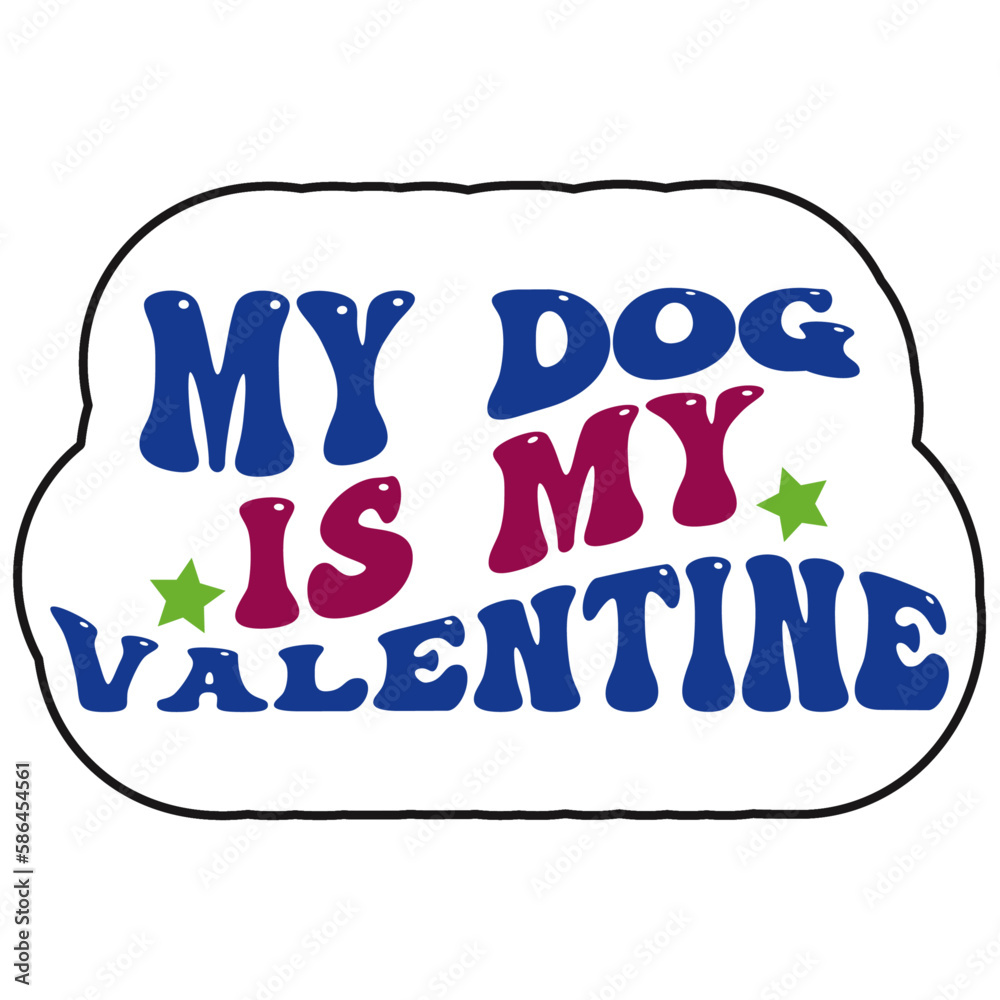 Retro Valentine's Day T-shirt Design, Vector Retro Valentine's Day T-shirt Design, Vector