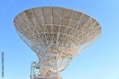 Radio telescope antenna at Narrabri Observatory New South Wales Australia photo