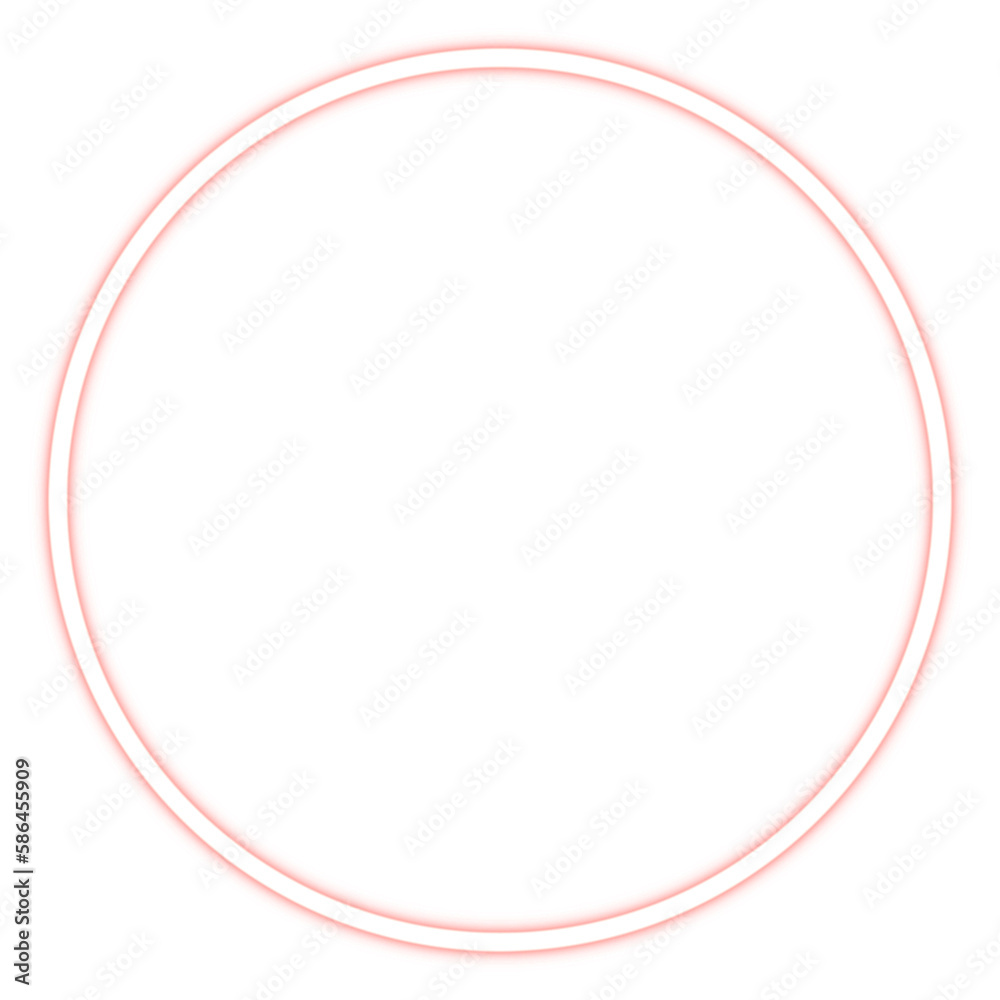 Glowing Pink Circle Glowing Pink Circle