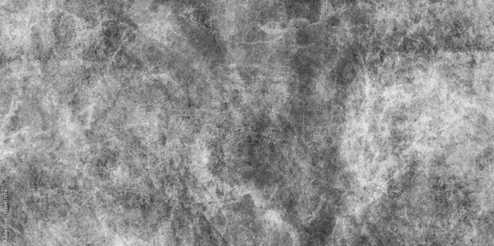 Fototapeta premium Grey concrete grunge paper texture and white wall cracks background. abstract white vintage background, texture old wall with cracks background. 