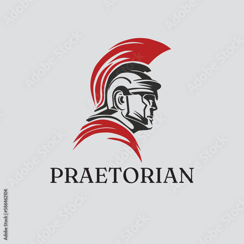 Praetorian Roman Guard with Helmet 