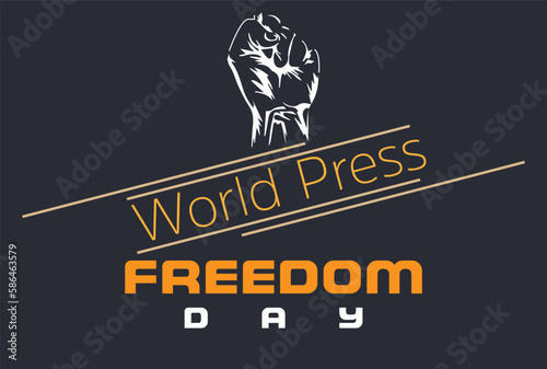 World Press Freedom Day Vector Art.