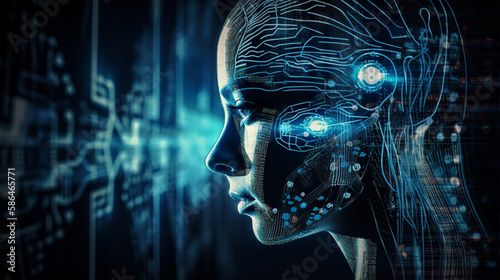 Connection between AI and people, Generative AI, AIと人とのつながり