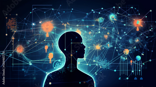 Connection between AI and people, Generative AI, AIと人とのつながり