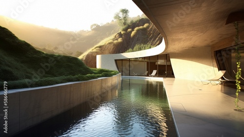 rammed_earth_carved_rock_flowing_mountainside © red