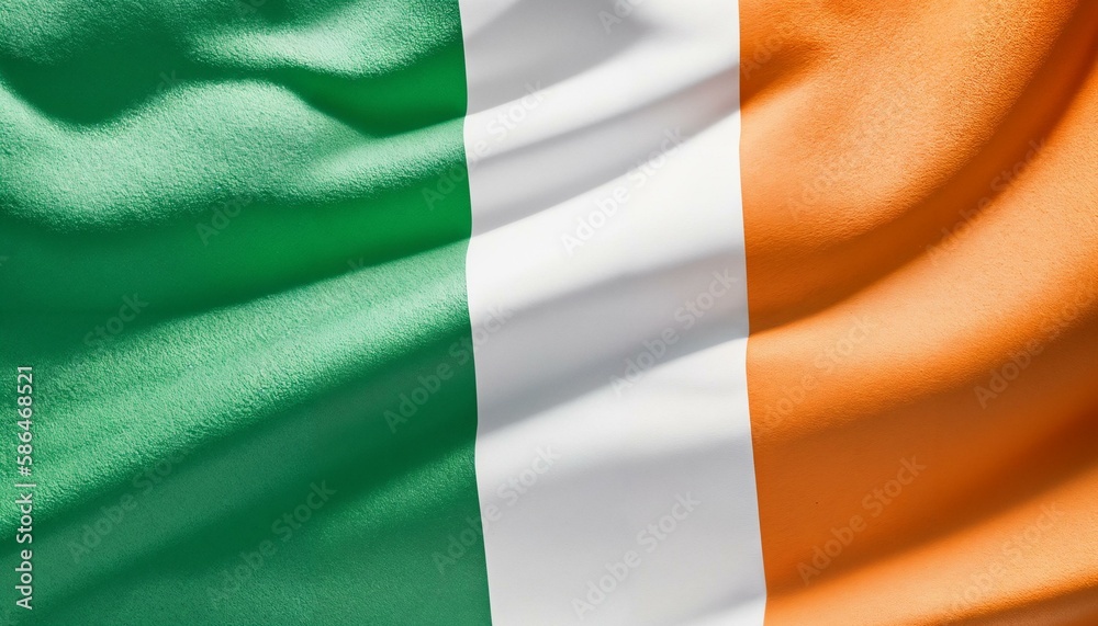 Obraz premium Irish Flag - History, Symbolism and Meaning