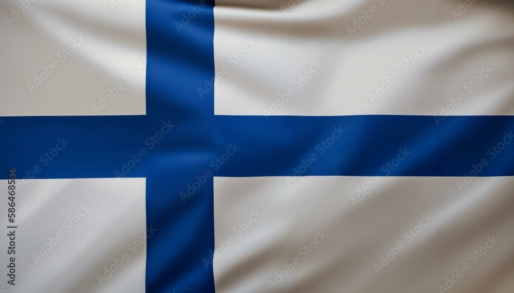 Naklejka premium Finnish Flag - History, Symbolism and Meaning