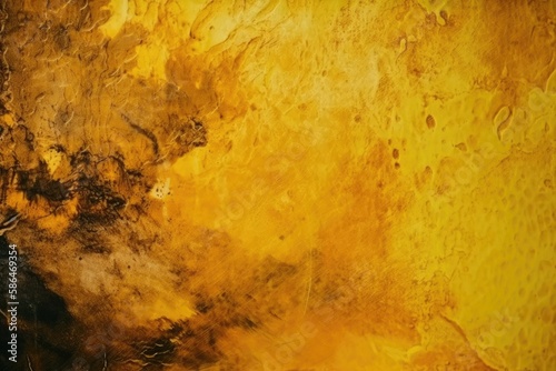 an abstract painting with warm-toned colors. Generative AI