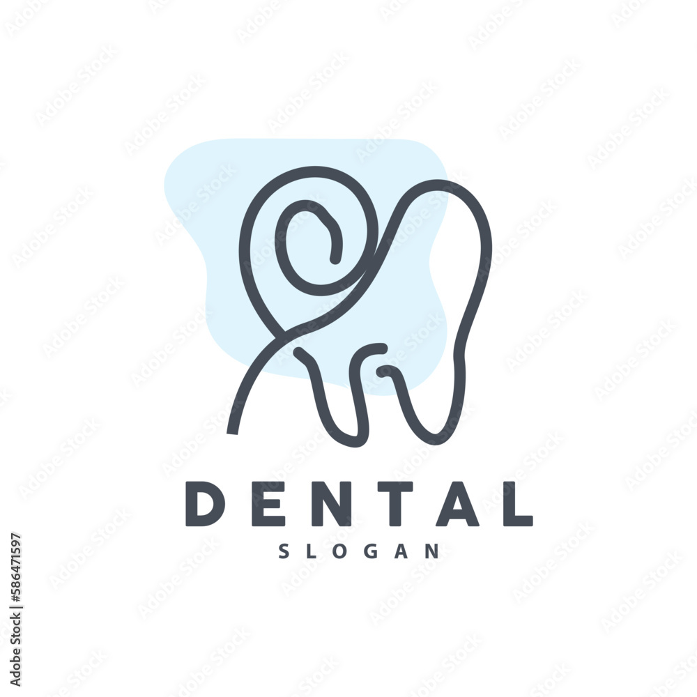 Tooth logo, Dental Health Vector, Care Brand Illustration Tooth logo, Dental Health Vector, Care Brand Illustration