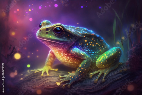 Spirit Animal - Frog, Generative AI