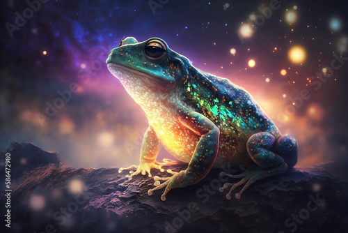 Spirit Animal - Frog, Generative AI