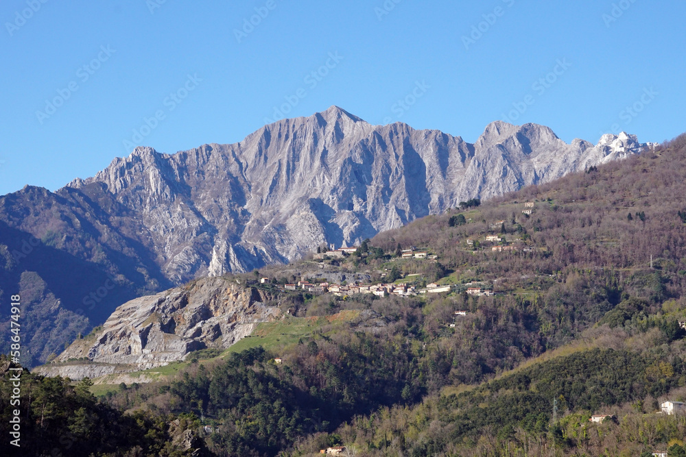 landscape in the mountains