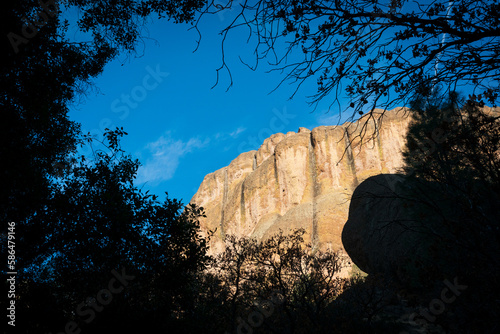 Large Cliff at Pinnacles National Park photo