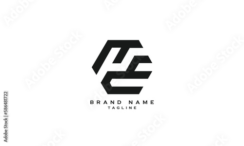 MEC, ME, EM, ECE, YEC,  Abstract initial monogram letter alphabet logo design