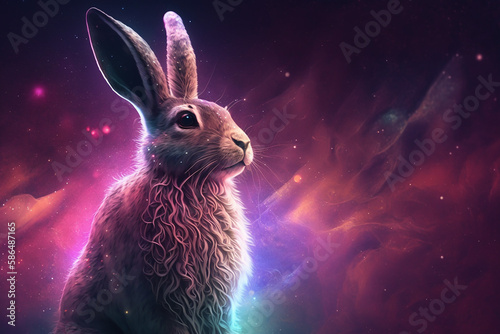 Spirit Animal - Rabbit, Generative AI