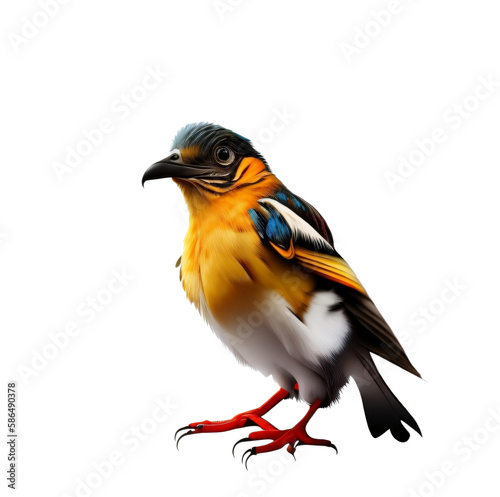 bird, isolated. no background, PNG, Generative AI © PNG&Background Image