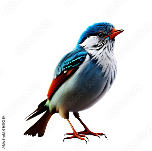 bird, isolated. no background, PNG, Generative AI
