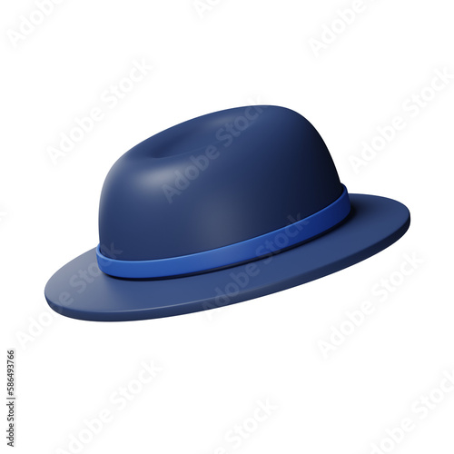 Hat 3d illustration