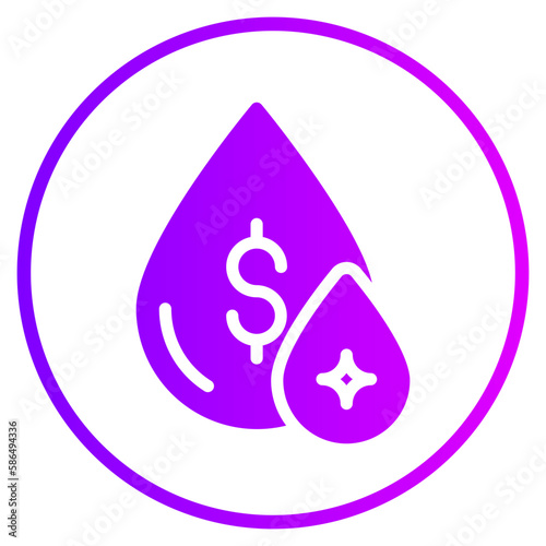 liquidity gradient icon
