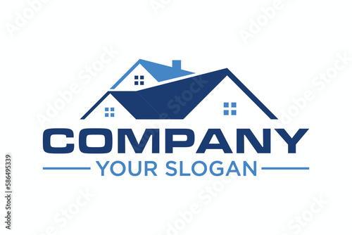 real estate logo vector template