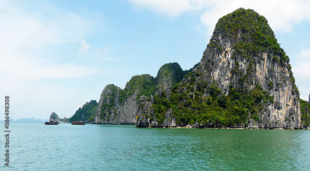 View of Halong Bay, Vietnam