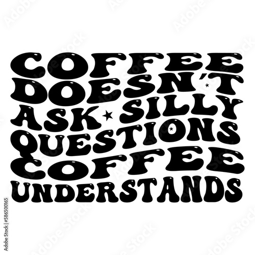 Retro Coffee T-shirt Design, Vector