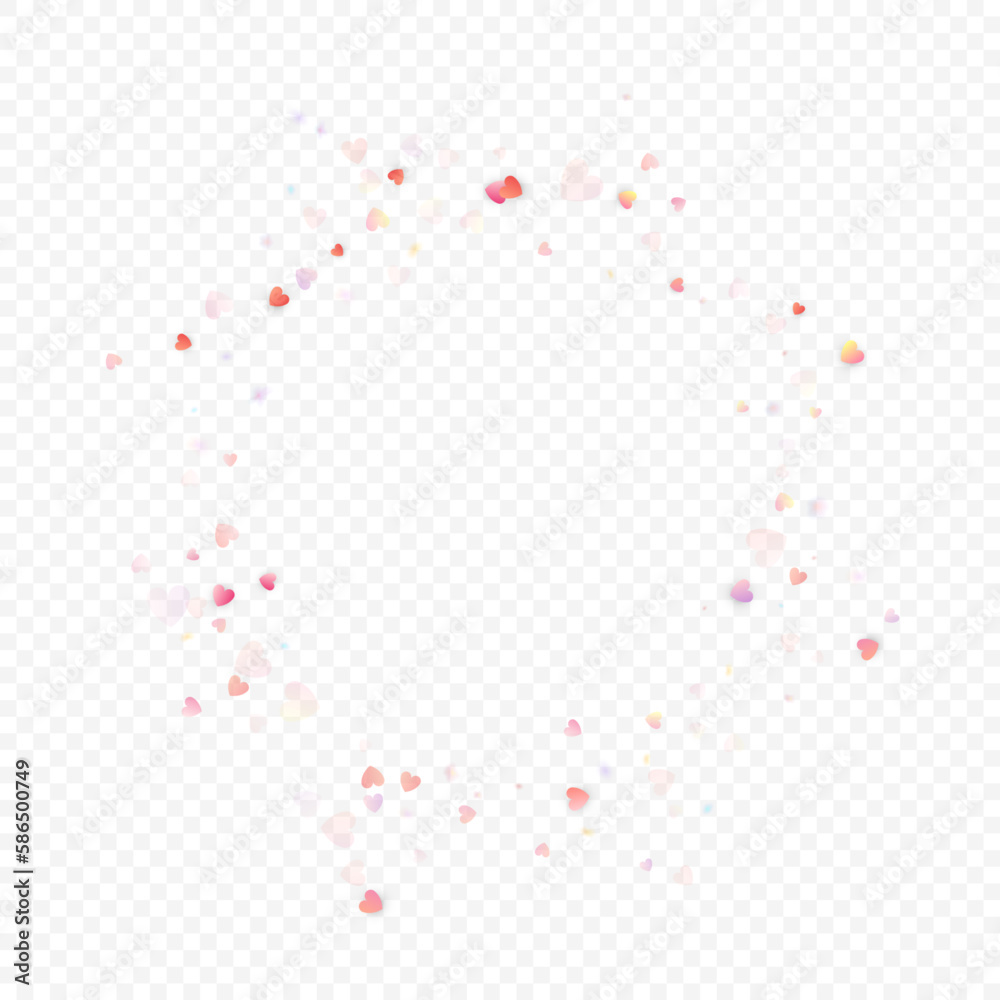heart love vector confetti frame valentine pink heart love vector confetti frame valentine pink