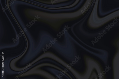 Blackish colored holographic abstract design for pattern, neon background and Wallpaper. Smooth glowing, gradient horizontal background for mobile and web app, wrapping paper, printing, book cover