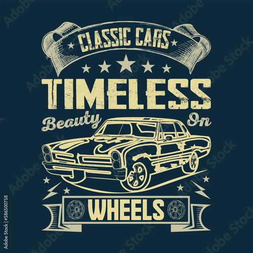 Vector vintage sport racing car, T-shirt Graphics, Vintage typography  #Sponsored , #spon, #sp…