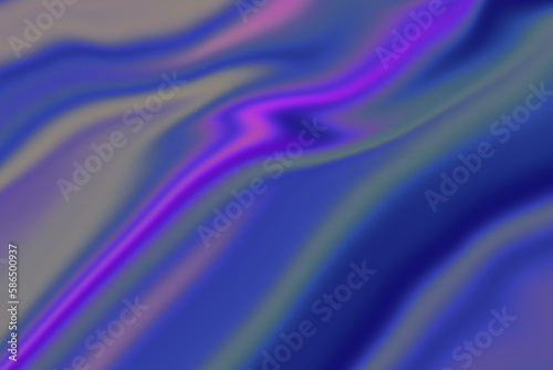 Multicolored holographic abstract texture design for neon background pattern and Wallpaper. Smooth glowing, horizontal gradient background for mobile and web app, wrapping paper, printing, book cover.