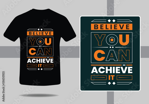 Inspiring Geometric t shirt design with bold and creative font styles t shirt design motivational quotes, modern t shirt design ideas