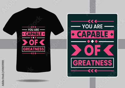 Inspiring Geometric t shirt design with bold and creative font styles t shirt design motivational quotes, modern t shirt design ideas