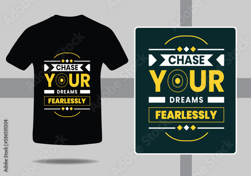 Inspiring Geometric t shirt design with bold and creative font styles t shirt design motivational quotes, modern t shirt design ideas