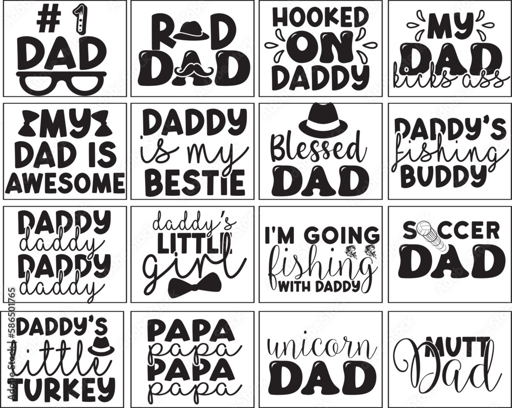 Dad SVG Bundle Design Dad SVG Bundle Design