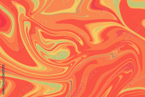 Radish colored abstract holographic texture design for pattern, neon background, Wallpaper. Smooth glowing, gradient horizontal background for mobile and web app, printing, book cover, wrapping paper.