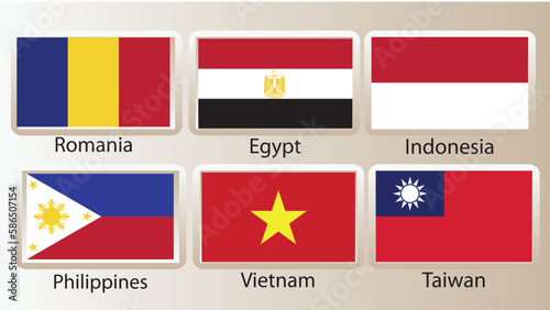 set of flags of the world Free Download set of flags of the world - GFXLoad